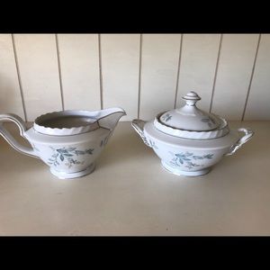 Set of Sugar And Creamer From Bavaria Germany